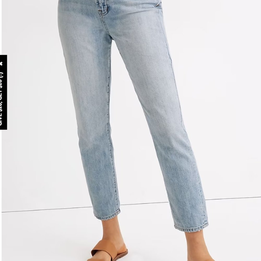 Madewell The Curvy Perfect Vintage Jean in Fitzgerald Wash size 30 - Picture 3 of 12